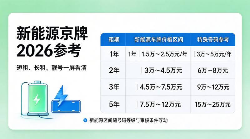 京牌指标租赁安全注意事项